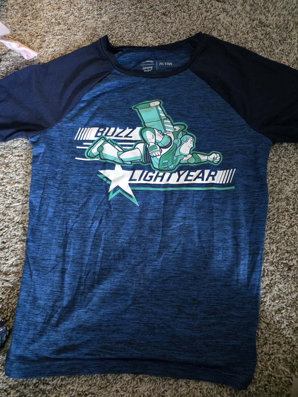 jumping beans Navy & Teal Buzz Lightyear Graphic Tee